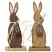 Wooden Spring Thyme Bunny Figurine