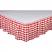 Annie Buffalo Red Check Bed Skirt