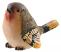 Small Finch Bird Figurine