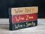 Wine Zone Shelf Sitter Sign