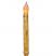 Burnt Ivory / Cinnamon Battery Taper Candle - 9 inch