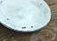 White Distressed 6 inch Candle Plate