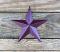 8 inch Burgundy Barn Star