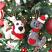 Cat & Dog Wool Ornament with Hearts