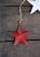 Red 3 inch Star Ornament