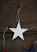 Buttermilk White 3 inch Star Ornament