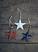 Americana 3 inch Star Ornaments