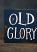 Old Glory Shelf Sitter Sign