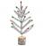Snazzy Silver 12 inch Tinsel Tree