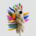 Rainbow Hedgehog Finger Puppet