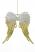 Gold & Silver Angel Wings Ornament