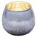 Gray Mercury Barrel Candle Holder
