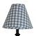 10 inch Heritage House Check Gray Lamp Shade, by Raghu.