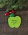 Green Apple Personalized Ornament