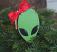 Alien Personalized Ornament