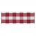 Annie Buffalo Check Red 24 inch Table Runner