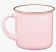 Be Still and Know Pink Camp-style Coffee Mug