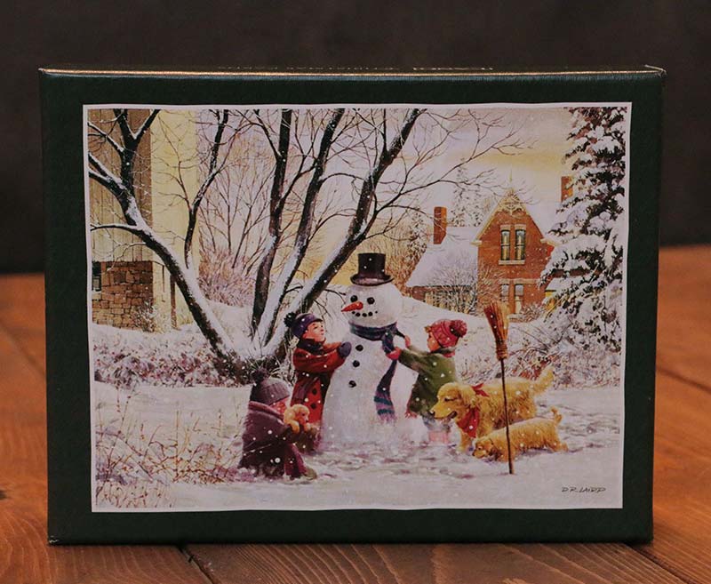 LANG 1004211 Boxed Christmas Cards SNOW HUGS Snowman Artwork by Susan Winget 
