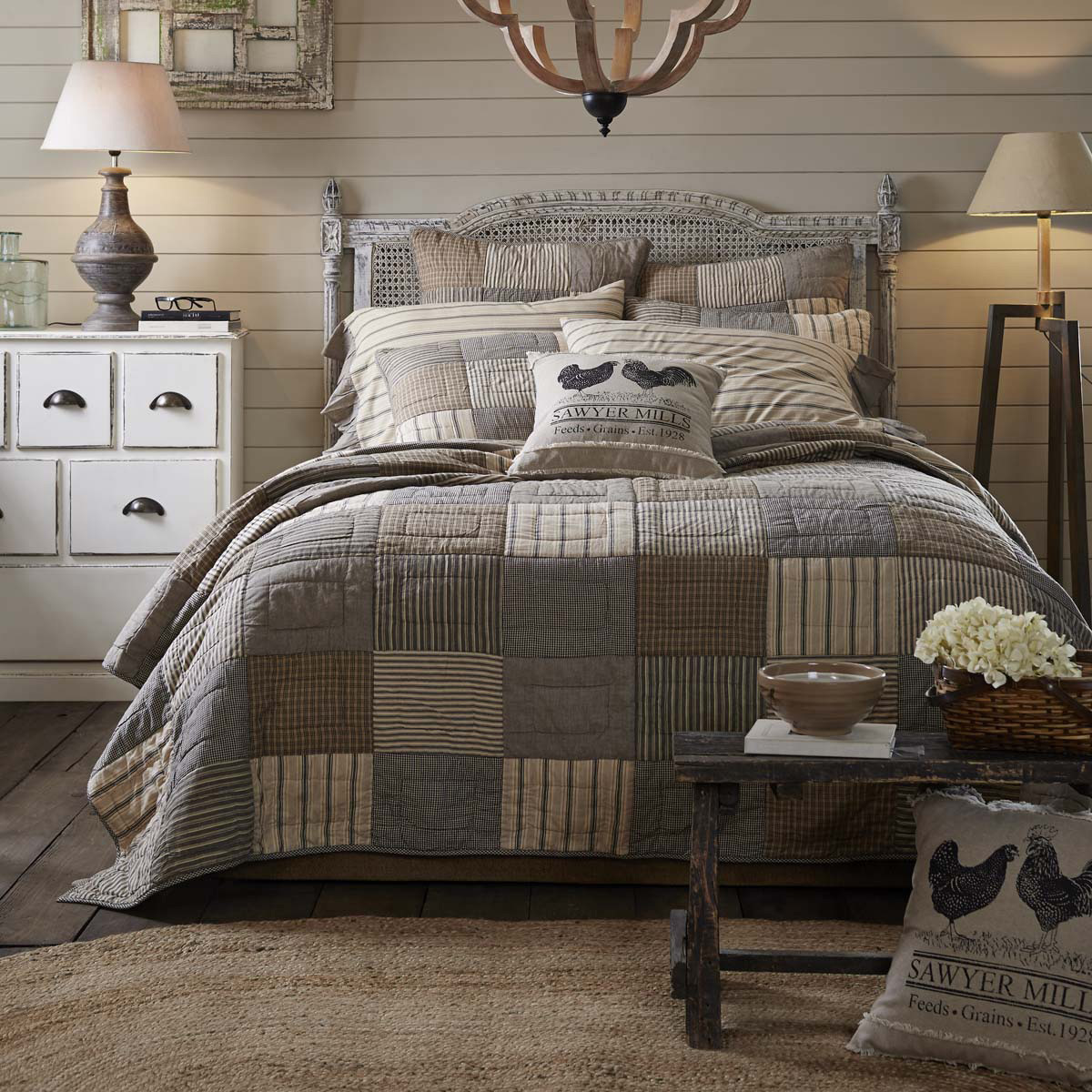 Sawyer Mill Quilt, by VHC Brands.