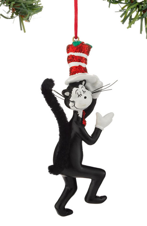Cat in the Hat Ornament, by Department 56 / Enesco