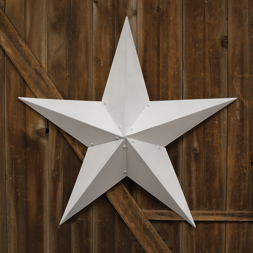 Large 36" Primitive Rustic Metal Barn Star Tin Americana Country outdoor/Indoor 
