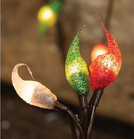 50 Holiday Silicone Dipped Teeny String Lights