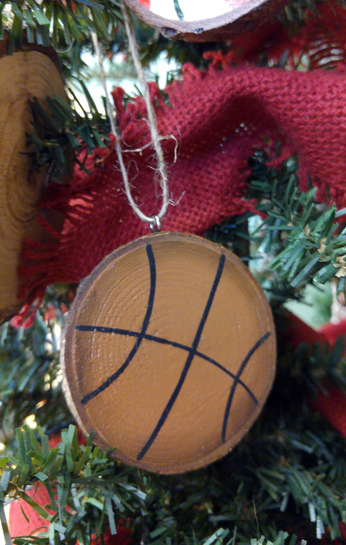 Cannon Falls Star Basketball Player Christmas Tree Ornament