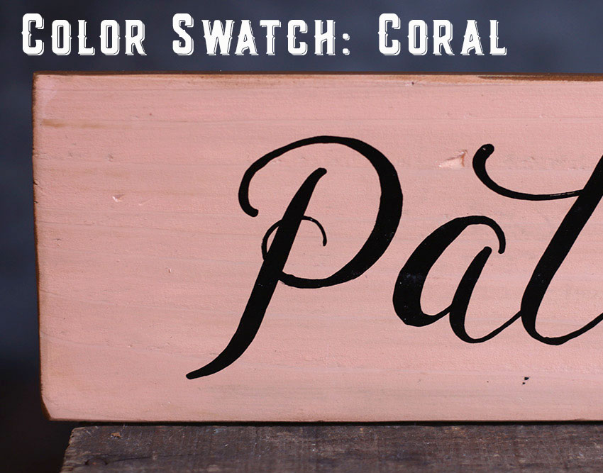 Color Swatch - Coral