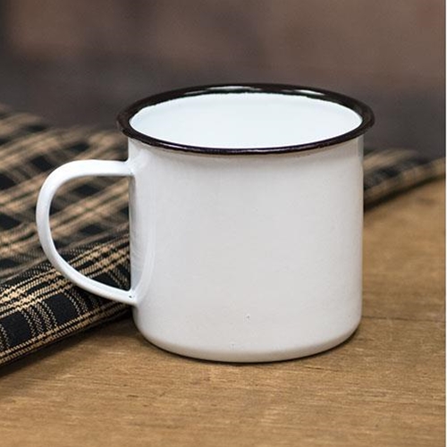 COFFEE Tiered Tray Decor Mini Mug*** with Open Heart Black Heart Mini Mug Neutral Farmhouse CERAMIC Mug.