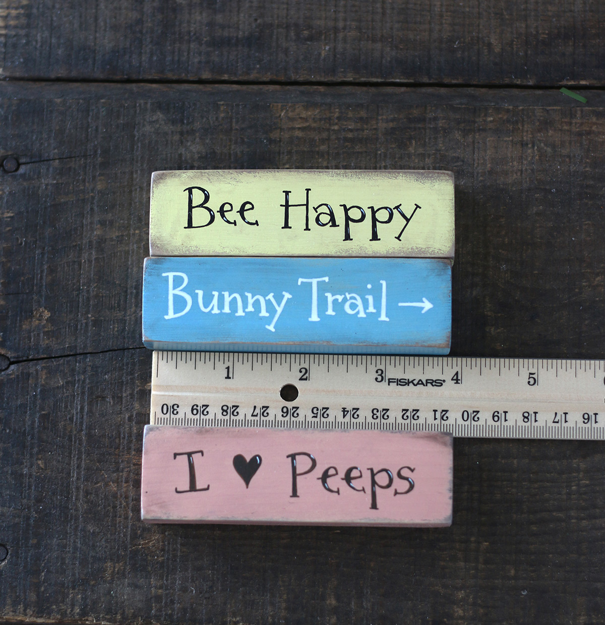 Easter Mini Stick Signs