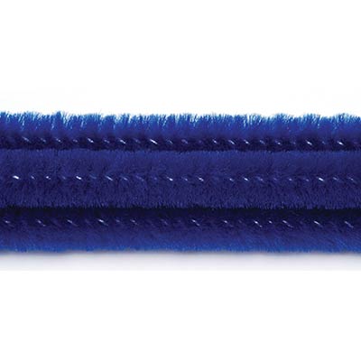 Royal Blue Chenille Stems, 6 mm (25 pack)