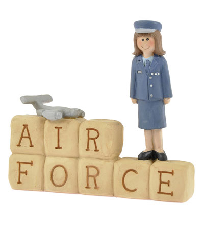 Air Force Block with Girl