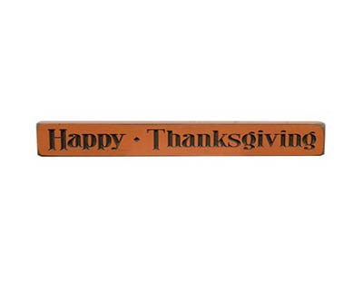 Happy Thanksgiving Shelf Sitter