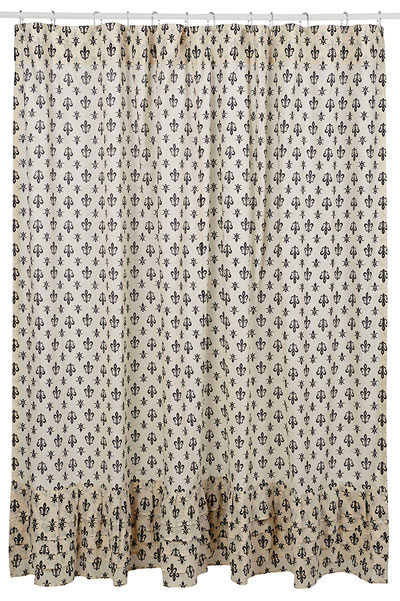 Elysee Shower Curtain (Fleur de lis)