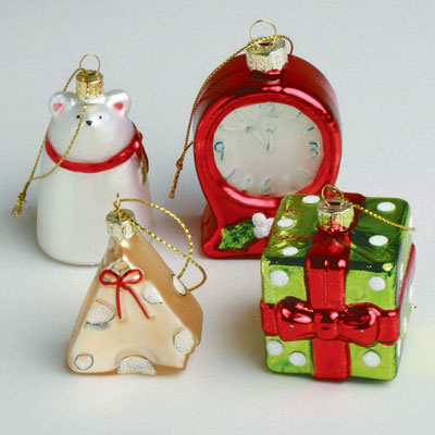 Twas the Night Ornaments (Set of 4)