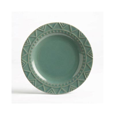Sierra Stoneware Plate - Azure Blue