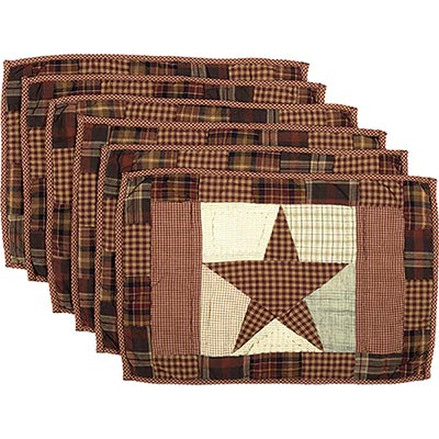 Abilene Star Placemats (Set of 6)