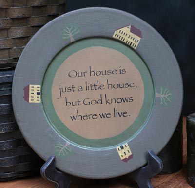 Little House Plate