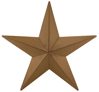 Mustard Barn Star, 12 inch