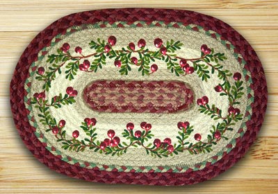 Cranberries Braided Placemat