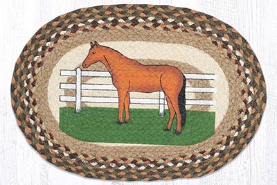 Horse Braided Placemat