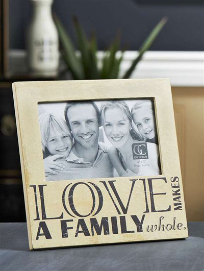 Love Makes a Family Frame