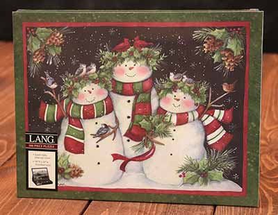 Snowmen Family Puzzle (500 piece)