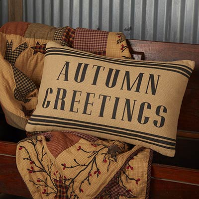 Heritage Farms Autumn Greetings Throw Pillow