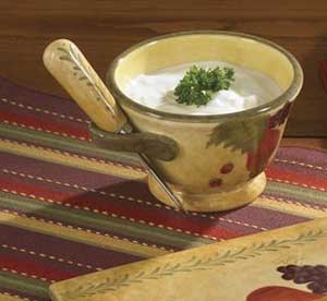 Madeira Dinnerware - Dip Bowl & Spreader Set