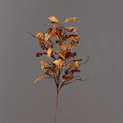 Oak Leaves & Acorns Floral Pick