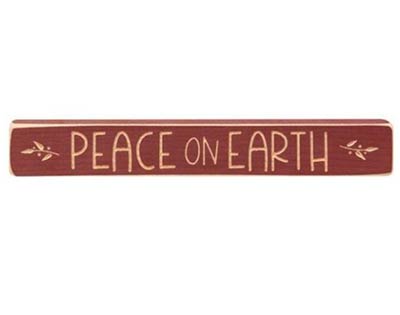 Peace On Earth Shelf Sitter