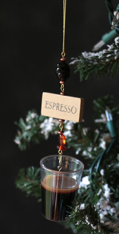 Espresso Ornament
