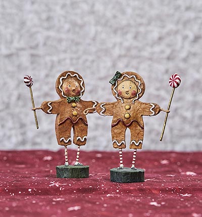 Gingerbread Boy and Girl (Set of 2)