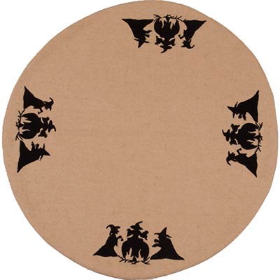 Witches Brow Candle Mat
